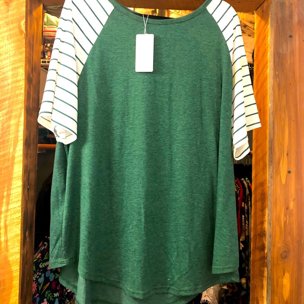 Super soft baseball style tee